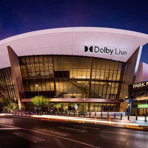  Dolby Live. Dolby Live (formerly Park Theater) is an indoor amphitheater on the grounds of the Park MGM casino hotel in Paradise, Nevada. Opening in December 2016, the theater primarily hosts concerts and residencies and is the second-largest theater on the Las Vegas Strip. The theater sits adjacent to the T-Mobile Arena and Toshiba Plaza. . 