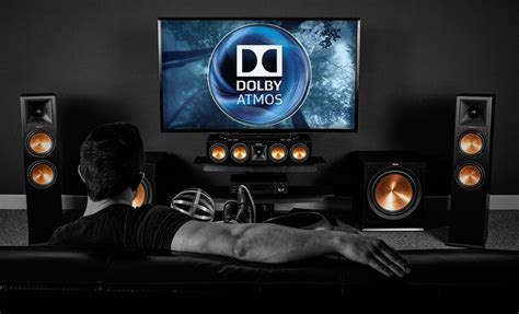 Dolby sound. Dolby Atmos is an object-based surround sound format that supports height channels, which means sound can come from above your head. It results in an even … 