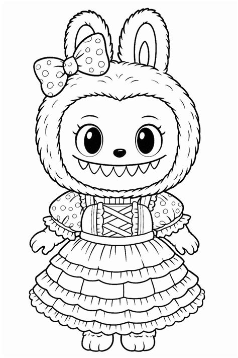Doll Coloring Shee