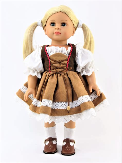 Doll clothes 18 inch. Urban Explorer - Doll Clothes for 18 inch Doll - Brown Motorcycle Jacket, Paperboy Hat, Dress and Boots (3.9k) $ 25.97. FREE shipping Add to Favorites 18" Doll Summer Outfit 1, Ruffle blouse, play shorts and headband, Fits popular 18" dolls, Pattern by Valspierssews, PDF Instant Download (2.3k) $ 4.35 ... 