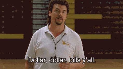 The perfect Money Dollar Kenny Powers Animated GIF for your co