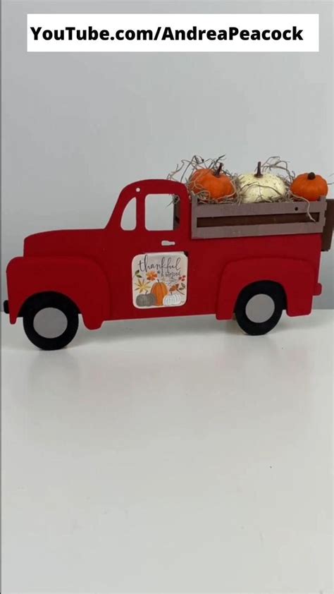 Dollar Tree Fall Diy Dollar Tree Red Truck Decor Diy