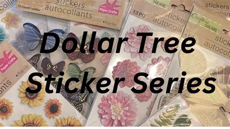 Dollar Tree Stickers - Etsy