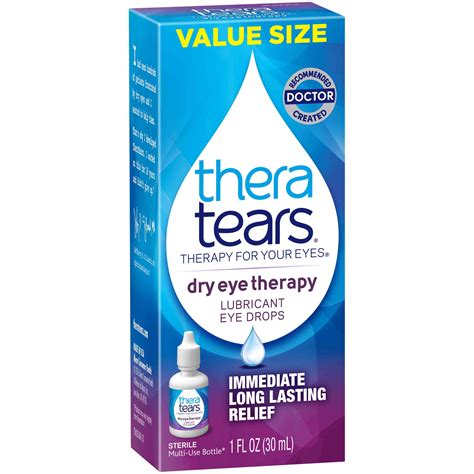 Relieves burning and irritation due to eye dryness a
