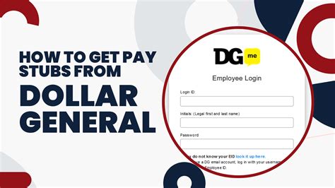 How to Get Pay Stubs From Dollar General HR Department. Getting your pay stubs from Dollar General through their HR department is an alternative method for when you need help accessing the pay stub portal. The hotline for Dollar General's HR office is 1-877-463-1553.. 