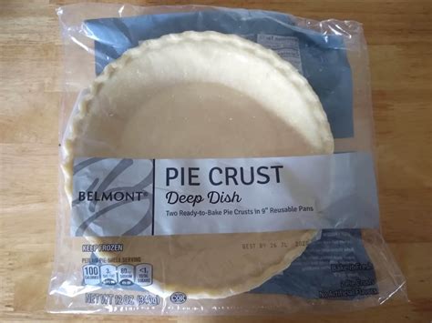 Dollar general pie crust. Place a large piece of parchment paper into the bottom of unbaked crust. Pour some dry beans, rice, or pie weights on top and smooth into an even layer. Bake at 375° F for 15-20 minutes. Remove the pie from the oven and lift the parchment paper and weights out of the crust. 