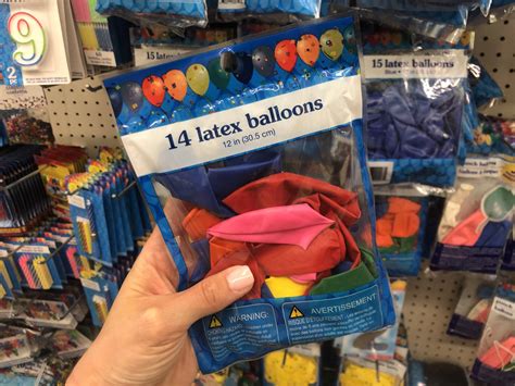 There is a Dollar General Helium tank for sale, full name is: Balloon Time 9.5″ Helium Tank. This product contains 8.9 ft 3 of a mixture of this gas and air, and comes with 30 full-color balloons. This tool can inflate 30.9″ latex, 16.11″ Jumbo or 16.18″ mylar ones. Besides, they also sell small pumps. However, they are only used to .... 