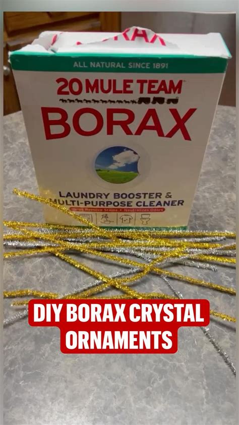 Borax isn't just for cleaning! This crystal heart is amazing and so easy to make using, you guessed it....Borax!! This is a fabulous Dollar Tree DIY to do with kids as well!.