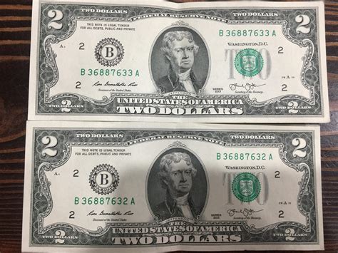 Dollar value by serial number. Pirates of The Caribbean) and denomination (eg. $1, $5, $10, $50). The serial number consists of a prefix, followed by a number (and possibly a suffix). Bear in mind matching sets, different denominations with the same serial number in the same set, can be quite valuable. 