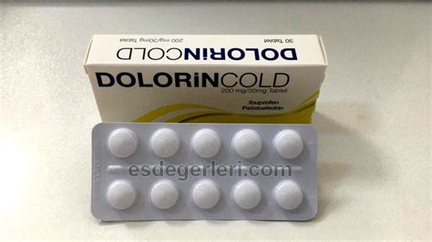 Dolorin cold tablet ne için kullanılır