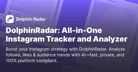 Dolphin radar instagram comment viewer.  Grab what you need anytime, Key features include ...
