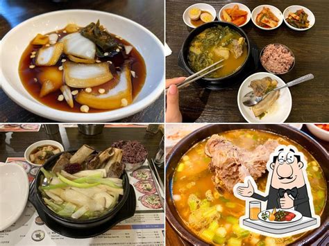 Doma seolleongtang. Doma Seolleongtang is a Korean restaurant located in Plano, TX, offering a menu that includes the traditional dish of Seolleongtang, a flavorful broth made from ox bones and various cuts of meat, seasoned at the table according to personal preference. 