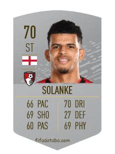 Dominic Solanke FIFA 20 - 70 - Rating - Ultimate Team