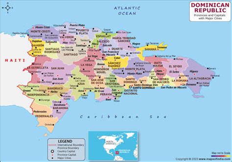 Dominican republic map.  Disclaimer: All efforts have been made to make t...