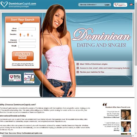 Login Meet Dominican Ladies Leading Dominican Dating Site With Over 800,000+ Members. View Singles Now. ... You have come to the right place. At DominicanCupid.com we have a huge database of single Dominican ladies looking for love and marriage. As a member, you can interact with any one of them in a relaxed and safe …. 