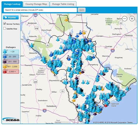 Dominion Energy Power Outage Map Maps Catalo