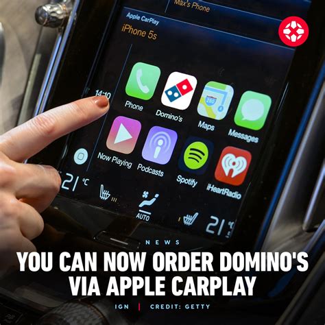 Domino’s announces new ordering option with Apple CarPlay