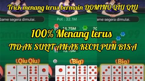 Domino bandar qiu qiu agar menang terus. Slot server rusia gampang.