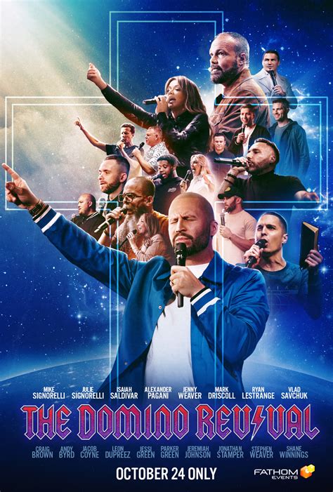 Domino revival movie. The Domino Revival is a 2023 movie that explores the supernatural power of Jesus Christ through revivalists. Watch the trailer, see the cast, and find out how to stream or watch it … 