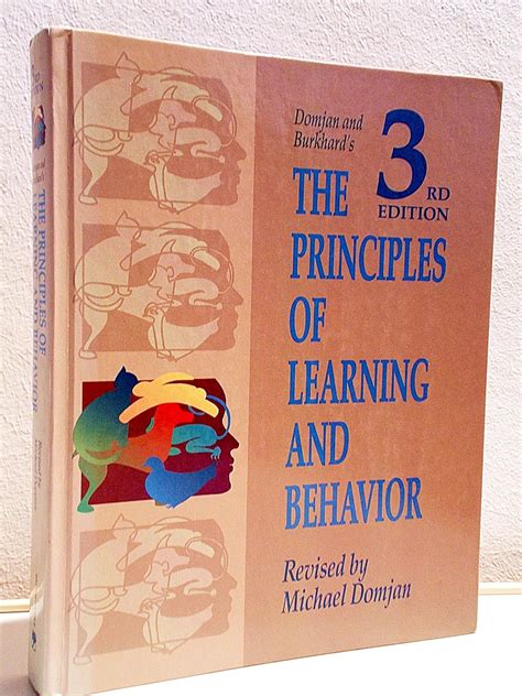 Domjan Burkhards Principles Learning Behavior