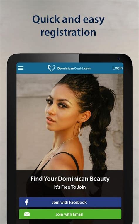 Domnicancupid - Dominican Cupid app and mobile version. Dominican Cupid is a dating app that helps you connect with Dominican singles looking for love and friendship. The app is available for Android but is not currently available for iOS. The Dominican Cupid app has a clean and intuitive interface, making it easy to use. 