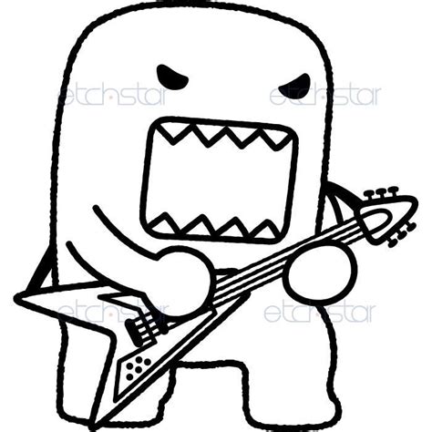 Domo Coloring Sheets
