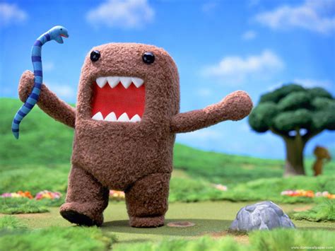 Domo japanese. Domo (どーも くん; Dōmo-kun in Japanese markets) is the official mascot for NHK, Japan's leading public broadcasting corporation. 