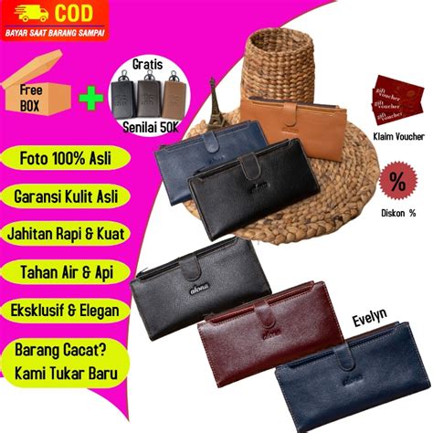 Dompet kulit wanita branded original