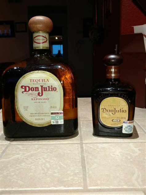 Don Julio Reposado Sizes Chart