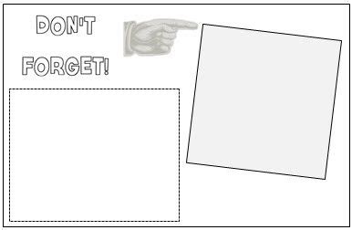 Don T Forget Template Post It Notes Classroom Organization Notes Template