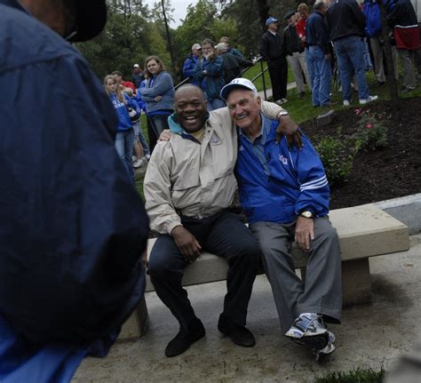 Kansas is naming a few streets on campus after legendary coach Don Fambrough, who recently passed away. Look for a four-team playoff to take shape this week at the BCS meetings, writes Matt Hayes .... 