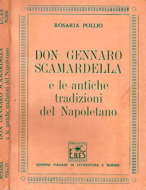 Don gennaro scamardella e le antiche tradizioni del napoletano. - Manual mercedes om 904 la parts.