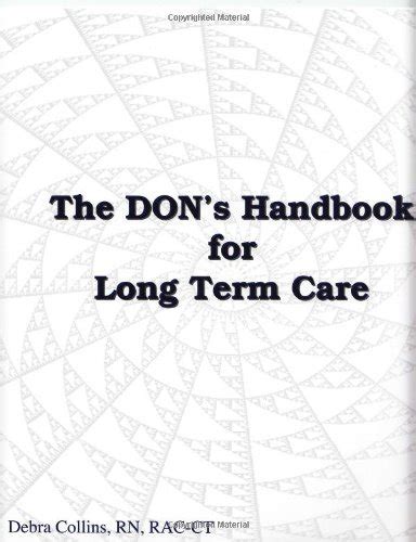 Don handbook for long term care by debra collins rn rac ct. - Harman kardon avr300 digital receiver service manual.