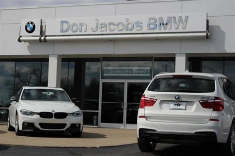 Don jacobs bmw. Mon - Fri: 7:30AM - 5:00PM. Sat - Sun: Closed. Don Jacobs BMW is your Lexington Kentucky BMW dealership. We sell new and used cars, trucks, vans, and SUVs. 