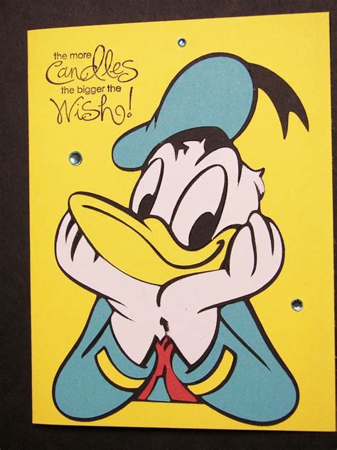 Donald Duck Birthday Cards - Etsy