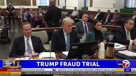 Donald Trump’s lawyers again ask for early verdict in civil fraud trial, judge says ‘no way’