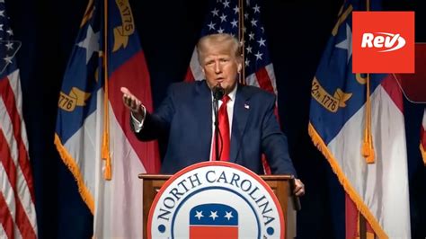 Donald Trump Speech Transcript at North Carolina GOP Convention …