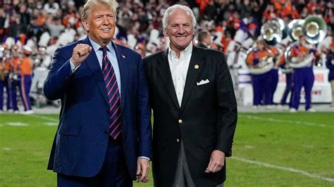 Donald Trump draws cheers in Nikki Haley’s backyard at Clemson-South Carolina football game