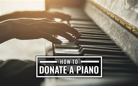 Donate a piano. Piano donation can also help to offset the costs of music education for schools, making it more affordable for everyone involved. We have piano collections from all 50 states in the United States. It is the responsibility of the donor to ensure that the donation meets certain criteria. If you have a brass, woodwind, or string instrument to ... 