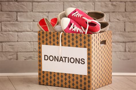 Donate shoes. As a non-profit organization, donations of clothing & household goods help us to: • Reduce the environmental burden of the production of new goods. • Keep usable items out of local landfills and empower them to make a difference. • Provide affordable and accessible shopping options for all ages and sizes. 