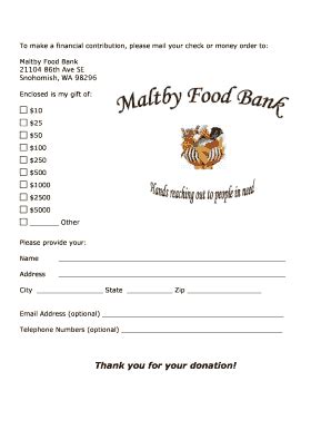 Donate to Maltby Food Bank Fundraiser Raise Money Online