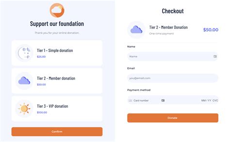 Donation Form Template Feathery