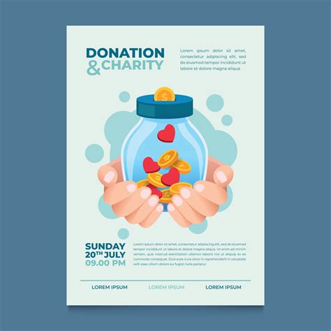 Donation Poster Template