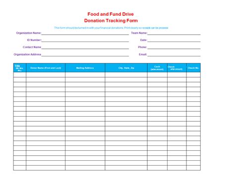 Donation Tracker Worksheet Excel Templates At Allbusinesstemplates Com