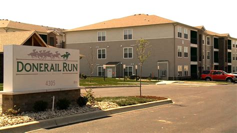 Donerail run. One of LDG’s affordable housing complex, Donerail Run, recently opened in Jeffersontown. The developer held a ribbon cutting in April, and it was 29% leased at the time. 