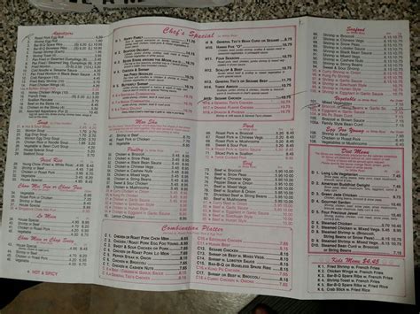 9 menu pages - Dong's Chinese Express menu in Hillsborough Township.. 