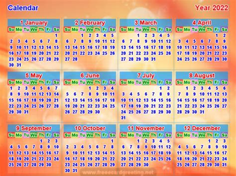 Dongcong Net Calendar 2022