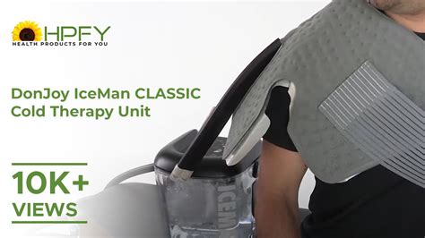 The Donjoy IceMan CLASSIC is our most popular cold therapy unit. It helps reduce pain and swelling, speeding up rehabilitation. The IceMan® helps provide extended cold therapy to aid in a variety of indications and protocols as directed by a medical professional. The IceMan CLASSIC 3 utilizes DonJoy's patented recirculation technology which ....