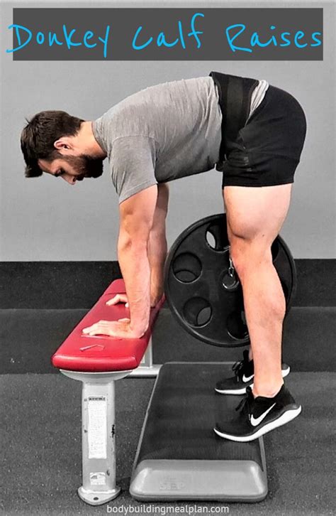 Donkey calf raises. The calf muscles work in close proximity to the ankles. It protects the ankles and provides stability and balance. Incorporating calf raises into your workout, whether the seated or standing calf raises version, can decrease the risk of ankle and foot injury most commonly found in individuals with weak calf muscles. 2. 