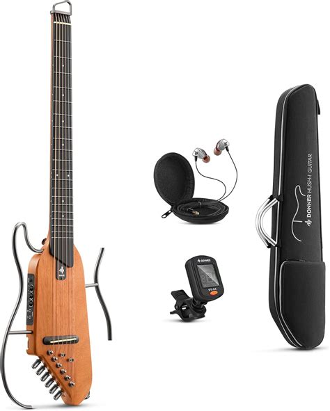 Donner HUSH-I Guitare portable sans tête – Guitare acoustique ...